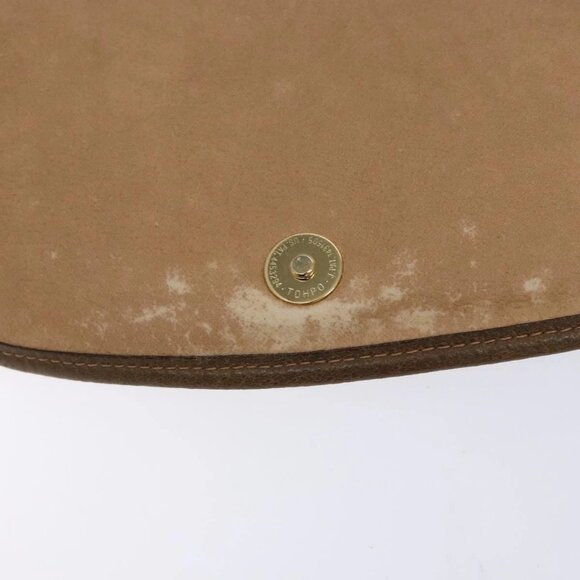 GUCCI GG Canvas Web Sherry Line Clutch Bag Beige Red - Picture 9 of 15